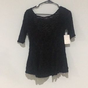 Free people lace peplum size medium NWT